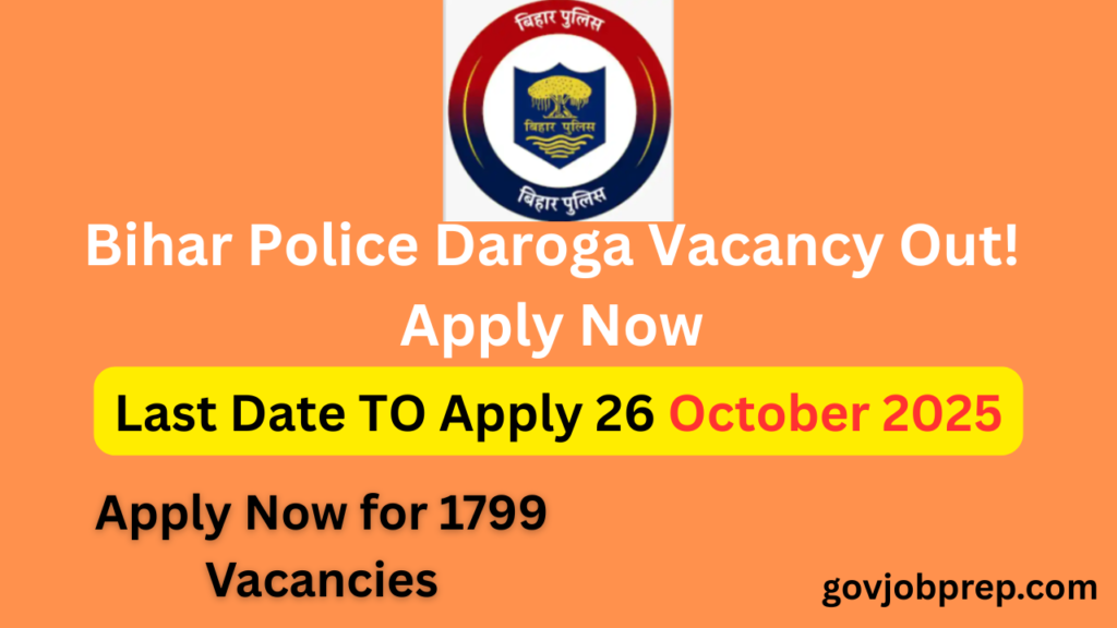 bihar-daroga-si-recruitment-2025/
